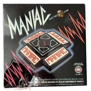 Maniac Electronic Game Ideal Vintage NEW Unused Unopened New Old Stock Rare